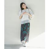 【洗える】アート柄キャミワンピース | VIS | 詳細画像7