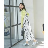 【洗える】アート柄キャミワンピース | VIS | 詳細画像9