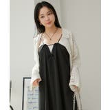 レイヤーデザインキャミワンピース【洗える】 | VIS  | 詳細画像4 