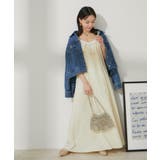 レイヤーデザインキャミワンピース【洗える】 | VIS  | 詳細画像9 