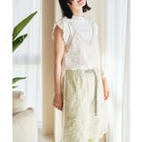 ベージュ系(28) | スパンコールキャミワンピース | VIS 