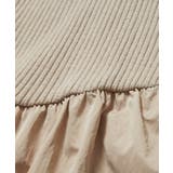 【星玲奈さんコラボ】スリーブコンシャスアシンメトリー切り替えニットワンピース | VIS | 詳細画像23