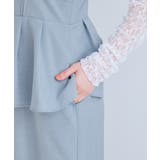 美easyリネンライクペプラム切替キャミワンピ イージーケア 接触冷感 | VIS | 詳細画像27
