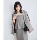 美easyリネンライクペプラム切替キャミワンピ イージーケア 接触冷感 | VIS | 詳細画像5