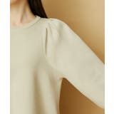 パフスリーブ切り替えミニフレアワンピース | VIS | 詳細画像13