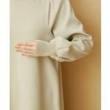 パフスリーブ切り替えミニフレアワンピース | VIS | 詳細画像14