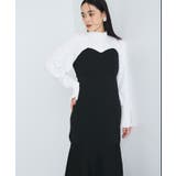 【VIS DRESS】バックリボンドッキングマーメイドワンピース | VIS | 詳細画像11