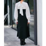 【VIS DRESS】バックリボンドッキングマーメイドワンピース | VIS | 詳細画像14