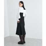 【VIS DRESS】バックリボンドッキングマーメイドワンピース | VIS | 詳細画像9