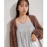 【2WAY】メタリック重ねチュールワンピース【洗える】 | VIS | 詳細画像18