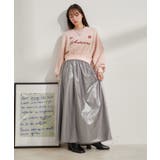 【2WAY】メタリック重ねチュールワンピース【洗える】 | VIS | 詳細画像2