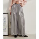 【2WAY】メタリック重ねチュールワンピース【洗える】 | VIS | 詳細画像6