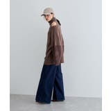 【洗える】オフショルケーブル編みミニワンピース | VIS  | 詳細画像20 