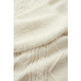 【洗える】オフショルケーブル編みミニワンピース | VIS  | 詳細画像37 