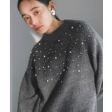 ビジュー付きニットワンピース | VIS  | 詳細画像10 