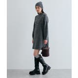 ビジュー付きニットワンピース | VIS  | 詳細画像11 