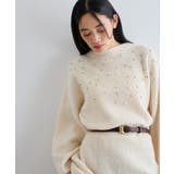 ビジュー付きニットワンピース | VIS  | 詳細画像18 