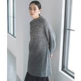 ビジュー付きニットワンピース | VIS  | 詳細画像9 