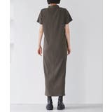 ポロ衿ランダムリブワンピース | VIS  | 詳細画像12 