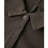 ポロ衿ランダムリブワンピース | VIS  | 詳細画像18 