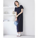 ポロ衿ランダムリブワンピース | VIS  | 詳細画像3 