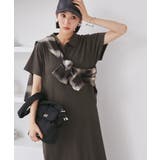 ポロ衿ランダムリブワンピース | VIS  | 詳細画像8 