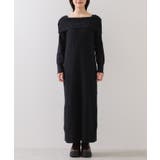 アシメオフショルリブニット美シルエットワンピース/着丈が選べる | VIS  | 詳細画像29 