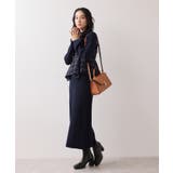 ネイビー系(43) | ビスチェセットニットワンピース | VIS 