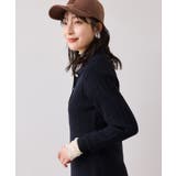 ポロケーブルモチモチニットワンピース | VIS | 詳細画像11