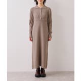 ポロケーブルモチモチニットワンピース | VIS | 詳細画像20