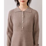 ポロケーブルモチモチニットワンピース | VIS | 詳細画像23