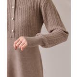 ポロケーブルモチモチニットワンピース | VIS | 詳細画像25