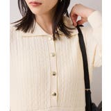 ポロケーブルモチモチニットワンピース | VIS | 詳細画像4