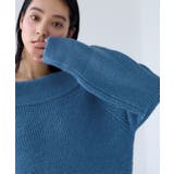 肩リボンミニ丈ニットワンピース/2WAY | VIS  | 詳細画像14 