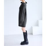 肩リボンミニ丈ニットワンピース/2WAY | VIS  | 詳細画像23 