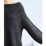 肩リボンミニ丈ニットワンピース/2WAY | VIS  | 詳細画像26 