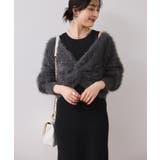 ねじりショートトップス付きロングニットワンピース/イージーケア | VIS | 詳細画像15