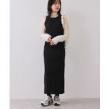 ねじりショートトップス付きロングニットワンピース/イージーケア | VIS | 詳細画像17