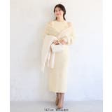 ねじりショートトップス付きロングニットワンピース/イージーケア | VIS | 詳細画像45