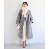 ねじりショートトップス付きロングニットワンピース/イージーケア | VIS | 詳細画像48