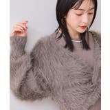 ねじりショートトップス付きロングニットワンピース/イージーケア | VIS | 詳細画像8