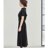 【WEB限定】【結婚式にも】ウエストタックフレアワンピース | VIS  | 詳細画像2 
