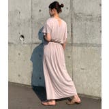 【WEB限定】ウエストリボンギャザーワンピース | VIS  | 詳細画像15 