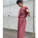 【WEB限定】ウエストリボンギャザーワンピース | VIS  | 詳細画像17 