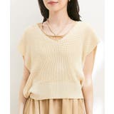 【選べる着丈・マルチWAY】ニットベスト付きワンピース【洗える】 | VIS  | 詳細画像18 