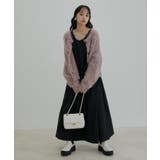 【選べる着丈・マルチWAY】ニットベスト付きワンピース【洗える】 | VIS  | 詳細画像6 