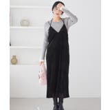 刺繍アソートベロアキャミワンピース/2WAY | VIS | 詳細画像18