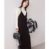 刺繍アソートベロアキャミワンピース/2WAY | VIS | 詳細画像2