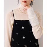 刺繍アソートベロアキャミワンピース/2WAY | VIS | 詳細画像23