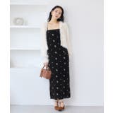 刺繍アソートベロアキャミワンピース/2WAY | VIS | 詳細画像26